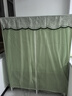 好脈簡(jiǎn)易衣柜全折疊紗窗布衣柜出租房免安裝展開(kāi)即用 RB132 松霜綠 曬單實(shí)拍圖