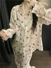 繆黛 MAULTIAY黑皮hellokitty睡衣女2026新款春秋季長(cháng)袖冰絲夏天家居服甜美套裝 冰柔親膚 《少量現貨》 M 曬單實(shí)拍圖