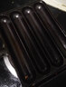 鑄鐵烤腸鍋家用烤腸機烤腸神器淀粉腸烤機小型烤腸模具戶(hù)外烤腸盤(pán) 橫款烤腸鍋（30竹簽+1油刷） 防溢油【電磁爐/燃氣灶通用】 曬單實(shí)拍圖