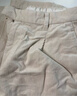 MUJI女式 木棉混燈芯絨 抽褶寬版褲褲子女款女裝25年冬季BE1XPA5A 象牙色 L （165/70A） 曬單實(shí)拍圖