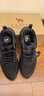 駱駝（CAMEL）厚底運動(dòng)男鞋緩震回彈體測跑步鞋子 K15C09L7001 黑/城堡灰 43 曬單實(shí)拍圖