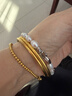 六福珠寶 一生一世黃金手鐲福滿(mǎn)傳家足金禮物 計價(jià) 56mm-約13.14克 曬單實(shí)拍圖