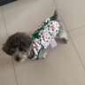 嬉皮狗（hipidog）秋冬季小狗衣服小餅人馬甲圣誕節保暖開(kāi)衫泰迪比熊小型犬寵物衣服 蒂安綠小餅人（可牽引） M M(建議體重5-8斤) 曬單實(shí)拍圖