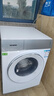 西門(mén)子（SIEMENS）小幸熨尊享10KG大容量家用全自動(dòng)滾筒洗衣機 蒸汽除皺 深層凈洗 智能投放 沖鋒衣洗WG52J7Y00W國補 曬單實(shí)拍圖