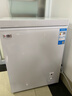 志高（CHIGO）小冰柜家用冷小型凍保鮮臥室冷柜 微霜儲存節能省電 【微霜制冷 一級節能】單溫白色 118L 曬單實(shí)拍圖