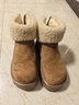 奧古獅登（Agsdon）雪地靴女冬季新款羊羔絨保暖東北棉鞋女厚底棉靴 944263 駝 37 曬單實(shí)拍圖