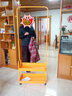 全品屋衣帽架掛衣架落地晾衣架收納衣服架子臥室衣架可移動(dòng)置物架 曬單實(shí)拍圖