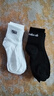 男士中幫舒適柔軟吸汗防臭夏季防掉潮流運動(dòng)休閑透氣百搭薄襪 隨機顏色 5雙 均碼 曬單實(shí)拍圖
