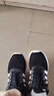 阿迪達斯（adidas）男鞋跑步鞋運動(dòng)鞋輕便減震防滑休閑鞋 黑/白 43 曬單實(shí)拍圖