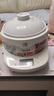 石崎成器日本 陶瓷內膽電飯煲 無(wú)涂層電飯煲 家用微壓電飯鍋柴火飯土陶伊賀燒3L煮飯防溢煲湯砂鍋預約 胡椒白 3L 曬單實(shí)拍圖