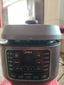 美的（Midea）少鹽提鮮智能電壓力鍋5L/6升家用多功能高壓電飯鍋 0涂層內膽一鍵排氣上蒸下煮煲湯高壓鍋電飯煲 6L 【減鹽提鮮】0涂層鋼釜 | 特色開(kāi)蓋煮 曬單實(shí)拍圖