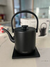慢味電熱水壺燒水壺不銹鋼家用熱水壺泡茶專(zhuān)用電茶壺0.8L煮水茶具22088J PRO黑色京東自營(yíng) 曬單實(shí)拍圖