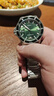 EMPORIO ARMANI阿瑪尼手表男綠色水鬼日歷鋼帶石英運動(dòng)男士腕表 送男友禮物 AR11338 曬單實(shí)拍圖