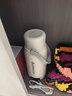 志高（CHIGO）便攜式電熱水壺恒溫燒水杯旅行嬰兒外出沖奶保溫杯1L大容量316不銹鋼出差智能電熱水杯 JP-SH100B2 曬單實(shí)拍圖