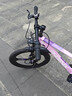 鳳凰（Phoenix）兒童山地自行車(chē)5-16歲女男孩減震變速22寸粉色 適合身高135-160cm 曬單實(shí)拍圖