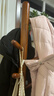 棲音閣全實(shí)木主干衣帽架落地立式掛衣架臥室大衣架民宿現代辦公室粗衣架 曬單實(shí)拍圖