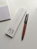 勤得利商務(wù)高檔中性筆高顏值金屬原木簽字筆黑色寶珠筆旋轉出芯簽名筆0.5mm禮盒定制筆免費私人訂制刻字 花梨木 曬單實(shí)拍圖