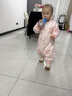 比比灣桑蠶絲嬰兒分腿睡袋寶寶a類(lèi)純棉兒童防踢被子肚圍連體衣 蘑菇房子【中厚120g】桑蠶絲 90碼【建議身高80-95cm】 曬單實(shí)拍圖