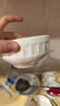 幾物森林 陶瓷飯碗小湯碗盛湯盛飯家用蒸蛋碗小面碗米飯碗具 4.5英寸6只裝 曬單實(shí)拍圖