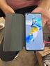 華為原裝mate40/40E手機殼5G智能休眠全包防摔翻蓋皮套視窗保護套 華為Mate40/40E皮套【云杉綠】 曬單實(shí)拍圖