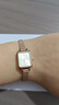 丹尼爾惠靈頓（DanielWellington）【學(xué)生禮物】許妍同款DW女士手表復古小方糖簡(jiǎn)約輕奢送女友DW651 曬單實(shí)拍圖