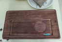 京東京造 茶盤(pán)茶托 家功夫茶盤(pán)整套茶具套裝茶托盤(pán)天悅仿花梨木紋茶盤(pán) 曬單實(shí)拍圖