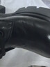 百麗（Belle）時(shí)尚串珠牛皮馬丁靴女冬季新款商場(chǎng)同款厚底增高短靴F2T1DDD5 黑色-單里 37 曬單實(shí)拍圖