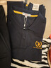 U.S. POLO ASSN.polo衫男翻領(lǐng)秋季純棉商務(wù)休閑長(cháng)袖t恤男士高端上衣 藏藍色 XXL 曬單實(shí)拍圖