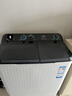 海爾（Haier）洗衣機半自動(dòng)雙缸10公斤雙桶大容量老式強勁去污噴淋漂洗操作簡(jiǎn)單洗脫分離以舊換新 【升級】10公斤 雙缸 動(dòng)力強勁+噴淋漂洗 曬單實(shí)拍圖