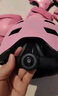 京東京造 兒童輪滑護具 頭盔護膝護肘護掌 自行車(chē)滑板平衡車(chē)護具粉色XS 曬單實(shí)拍圖