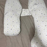 盟石（cute stone）孕婦枕護腰側睡枕頭孕婦睡覺(jué)側臥枕孕抱枕托腹帶夾腿枕睡覺(jué)專(zhuān)用 鉑爾灰【coolmax面料+護腰枕+胎心監護帶】 曬單實(shí)拍圖
