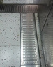 不銹鋼地溝蓋板 304廚房水溝蓋板 201明溝下水道加厚篦子排水溝蓋板 304加厚防銹300*580*25高×1.5厚 曬單實(shí)拍圖