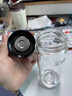 希諾玻璃杯單層加厚大容量家用辦公泡茶杯子男車(chē)載水杯XN-6017L 530mL 曬單實(shí)拍圖