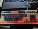 狼蛛（AULA）S99無(wú)線(xiàn)藍牙有線(xiàn)三模鍵盤(pán)機械手感 游戲電競專(zhuān)用RGB背光拼色靜音鍵盤(pán)鼠標套裝mac電腦鍵盤(pán) S99復古灰【三模/RGB】+三模鼠標 曬單實(shí)拍圖