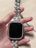 戴界小香風(fēng)表帶適用iwatchS11雙排珍珠表鏈applewatch女款精致s10蘋(píng)果手表表帶se3秋冬季高級感腕帶s9 小香風(fēng)珍珠鑲鉆表帶【星光色】+鏤空鑲鉆殼-星光色 適用:蘋(píng)果S11【42mm】 曬單實(shí)拍圖