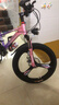 鳳凰官方旗艦店兒童自行車(chē)男女變速青少年學(xué)生山地車(chē)碟剎賽車(chē) 星際 粉紫【鋁架】21速+后座車(chē)燈+三刀 22寸【適合130-170cm】 曬單實(shí)拍圖