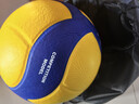 MIKASA 中國中學(xué)生排球比賽指定用球  5號排球 V330W 曬單實(shí)拍圖
