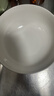 友來(lái)福湯碗陶瓷白瓷大號大容量純白面碗家用商用酒店餐具8英寸沙拉碗 曬單實(shí)拍圖
