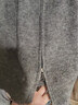 妙奕嘉毛衣女外套針織衫上衣軟糯灰色開(kāi)衫毛衣高領(lǐng)拉鏈加厚春季高級感 深灰色雙拉鏈高領(lǐng)開(kāi)衫毛衣 均碼 【建議115斤以?xún)取?曬單實(shí)拍圖