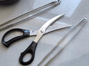 拜杰3件套不銹鋼烤肉夾子牛排烤肉剪刀工具燒烤剪子廚房食品裝備套裝 曬單實(shí)拍圖