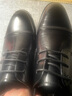 海瀾之家HLA皮鞋男士商務(wù)休閑秋冬正裝德比鞋子男HAAPXM1FAL019 黑色41 曬單實(shí)拍圖