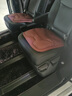 GERTHRON德國汽車(chē)坐墊四季通用墊屁墊主駕久坐超軟記憶棉單片高端高檔真皮 栗棕色【前排1對裝】 【納帕皮打孔】防滑透氣 曬單實(shí)拍圖