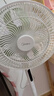 美的（Midea）【幸運草安睡1S】一級能效直流變頻聲控電風(fēng)扇家用遙控臥室靜音落地扇臺式桌面抗菌大風(fēng)力轉頁(yè)扇 曬單實(shí)拍圖