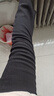 棉致加絨加厚黑色高腰微喇牛仔褲女秋冬季新款小個(gè)子修身直筒休閑褲子 F829黑色【加絨高品質(zhì)】 L 115-125斤 曬單實(shí)拍圖