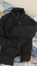 特步商場(chǎng)同款丨羽絨服男士2025冬季新款男裝簡(jiǎn)約百搭立領(lǐng)運動(dòng)保暖外套 正黑色 三防 絨子含量75% L 充絨量110克 曬單實(shí)拍圖