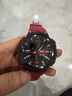 正港（ZGO）開(kāi)學(xué)禮物電子手表男學(xué)生初高中生青少年多功能運動(dòng)手表 8981紅 曬單實(shí)拍圖