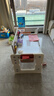 babypods兒童積木桌可升降書(shū)桌寶寶學(xué)習桌1-3-6歲繪畫(huà)游戲桌學(xué)習桌椅套裝 曬單實(shí)拍圖