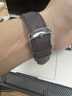 istrap表帶真皮快拆適用浪琴西鐵城DW萬(wàn)國美度阿瑪尼海鷗天王華為天梭手表帶男士 曬單實(shí)拍圖