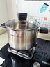 蘇泊爾（SUPOR）湯鍋316L食品級不銹鋼健康無(wú)涂層寶寶輔食大容量一鍋多用磁爐通用 丨3-6人適用丨雙側瀝水 22cm 6L 曬單實(shí)拍圖