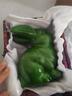 綠色實(shí)木質(zhì)制雕吉祥物兔子風(fēng)水擺件三合十二生肖木頭家居客廳送禮 綠木質(zhì)可愛(ài)兔高 15cm 曬單實(shí)拍圖